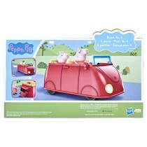 Voiture rouge familiale Peppa Pig - Jouet préscolaire avec figurines