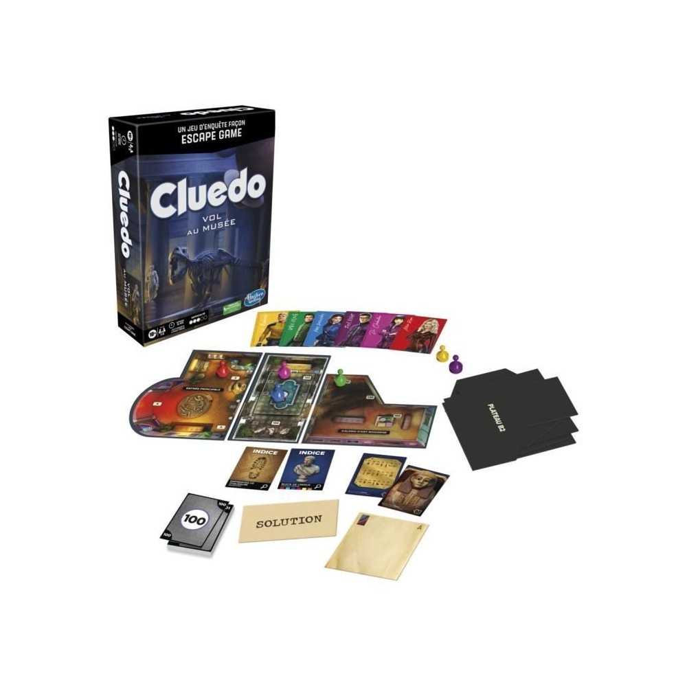 Cluedo Escape Vol au musée - jeu d'enquete façon Escape Game - jeu d