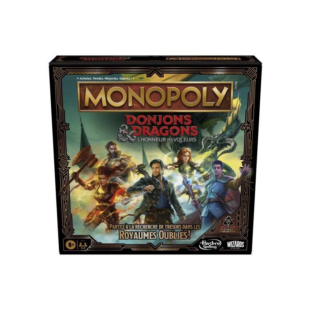 Monopoly D&D le film - Jeu de société - Donjons & Dragons