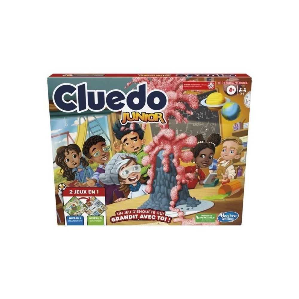 Cluedo Junior 2-en-1 - Jeu de société junior - jeu de réflexion