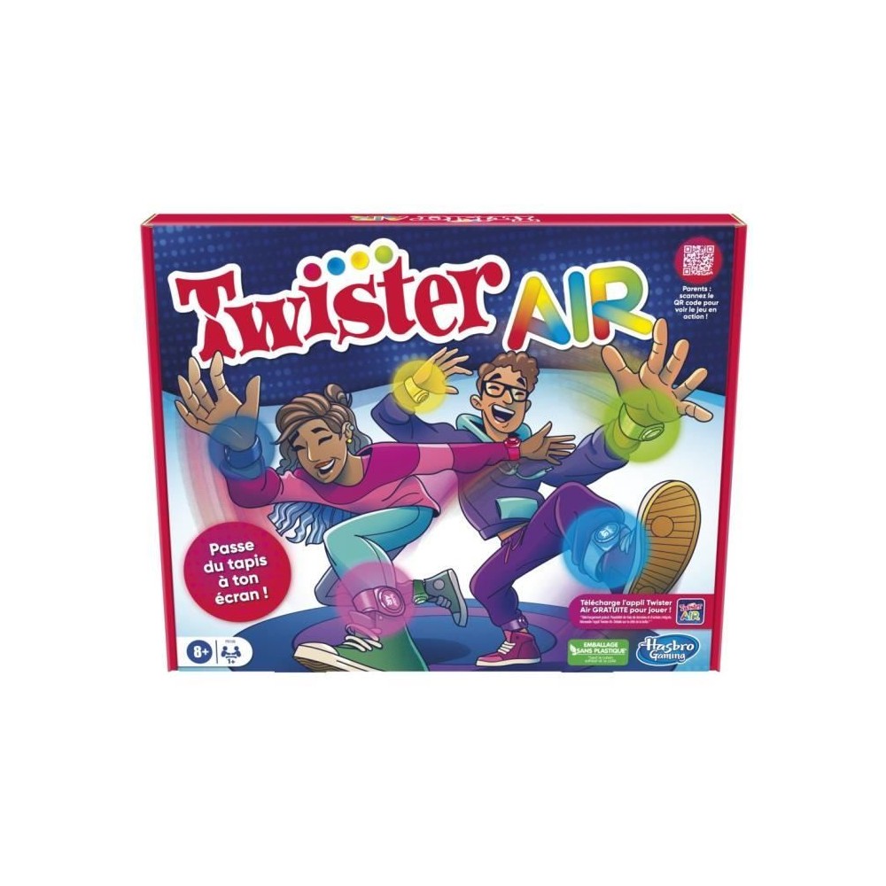 Twister Air, jeu Twister avec appli RA, se connecte aux smartphones et