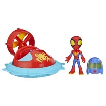 Figurine Spidey avec Roto-glisseur et accessoire - Spidey et ses Amis