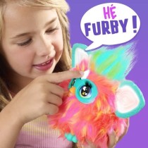 Furby corail, 15 accessoires, peluche interactive pour filles et gar