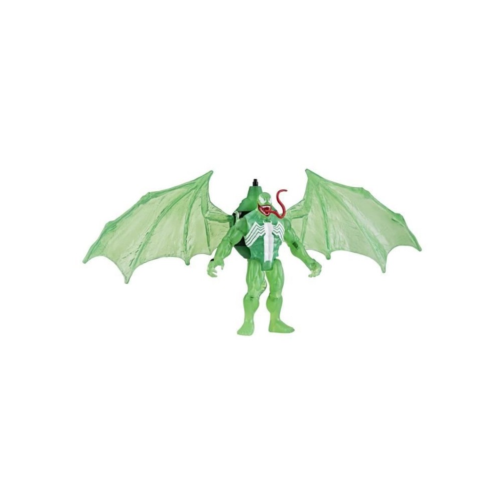 Figurine Green Symbiote Hydro-Ailes, figurine de 10 cm avec véhicule