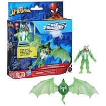 Figurine Green Symbiote Hydro-Ailes, figurine de 10 cm avec véhicule