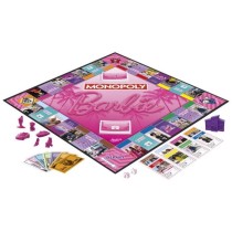 Monopoly : édition Barbie, jeu de plateau pour 2 a 6 joueurs, jeux