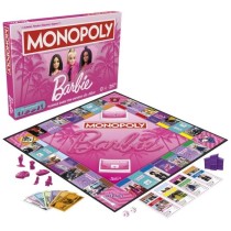 Monopoly : édition Barbie, jeu de plateau pour 2 a 6 joueurs, jeux