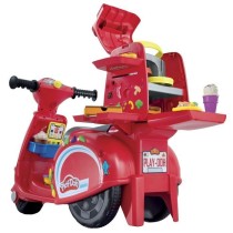 Play-Doh Mon scooter a pizzas, jouets de loisirs créatifs avec pâte