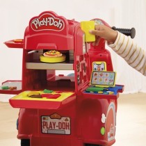 Play-Doh Mon scooter a pizzas, jouets de loisirs créatifs avec pâte