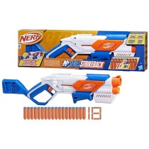 Nerf NSeries blaster Strikeback a fléchette, 18 fléchettes, a parti