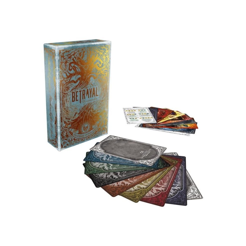 Betrayal Deck of Lost Souls, jeu de cartes coopératif a rôles secret