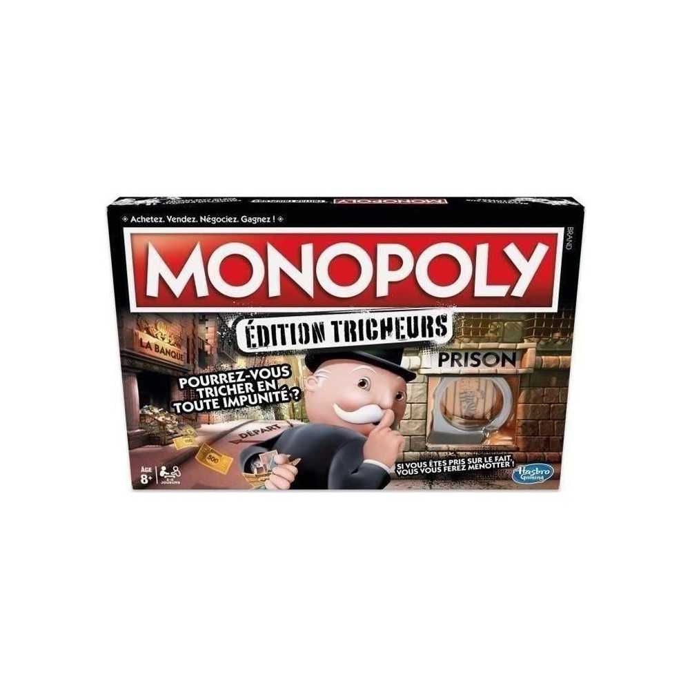 MONOPOLY - Tricheurs - Jeu de societe - Jeu de plateau - Version franc