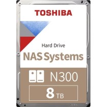 Disque Dur Interne - TOSHIBA - NAS N300 - 8To - 7200 tr/min - 3.5 Boit