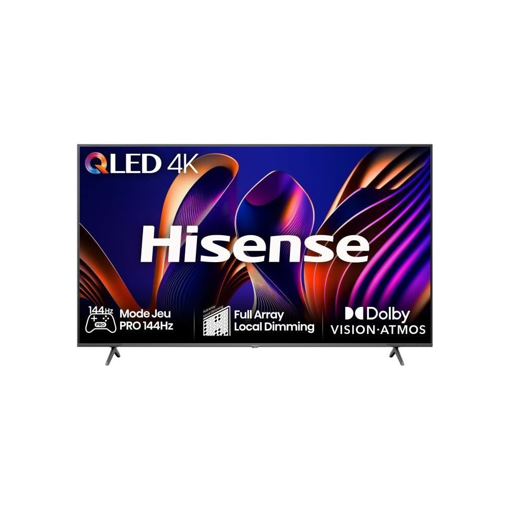 HISENSE 75E7NQ PRO - TV QLED 75 (189 cm) - 4K UHD 3840x2160 - 144 Hz -