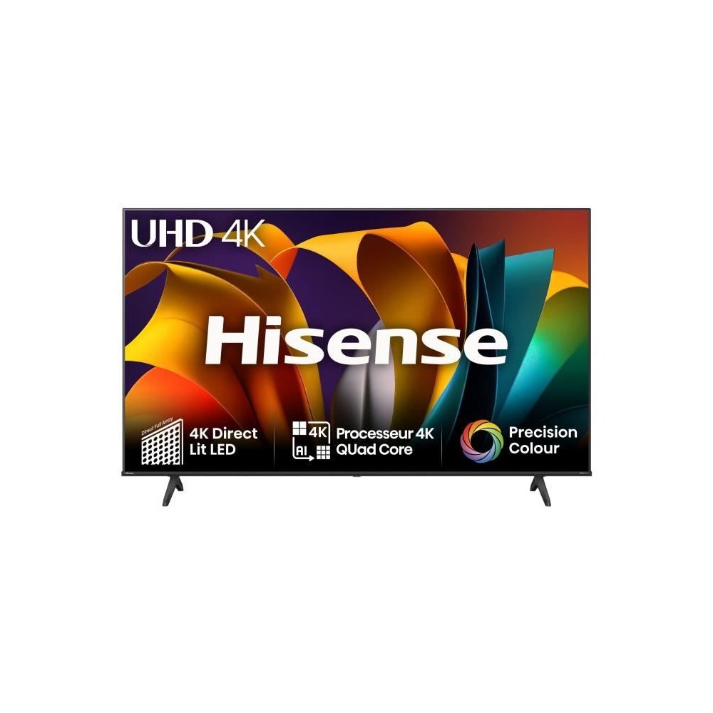 Hisense 65A6N - TV LED 65 (164 cm) - 4K UHD 3840x2160 - Dolby Vision -