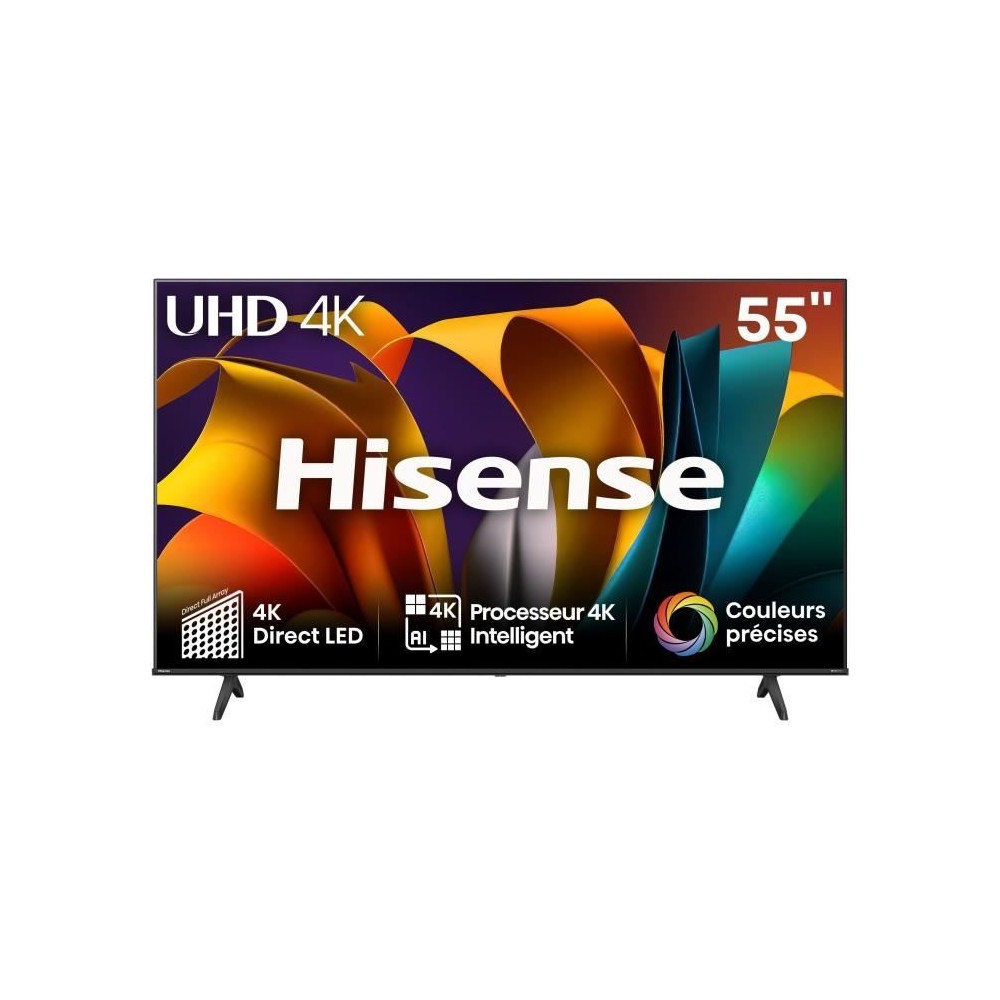 TV LED HISENSE 55A6N - 55 4K UHD - Dolby Vision - Smart TV - 3xHDMI -