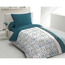 Parure de couette microfibre Ethno - 1 housse de couette 140x200 cm +