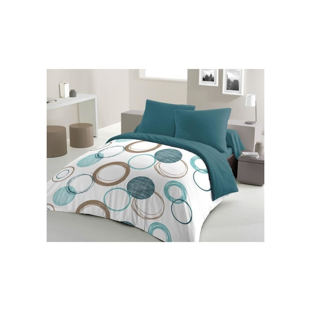 Parure de couette HOME LINGE PASSION Audace - couette 220 x 240 cm + 2