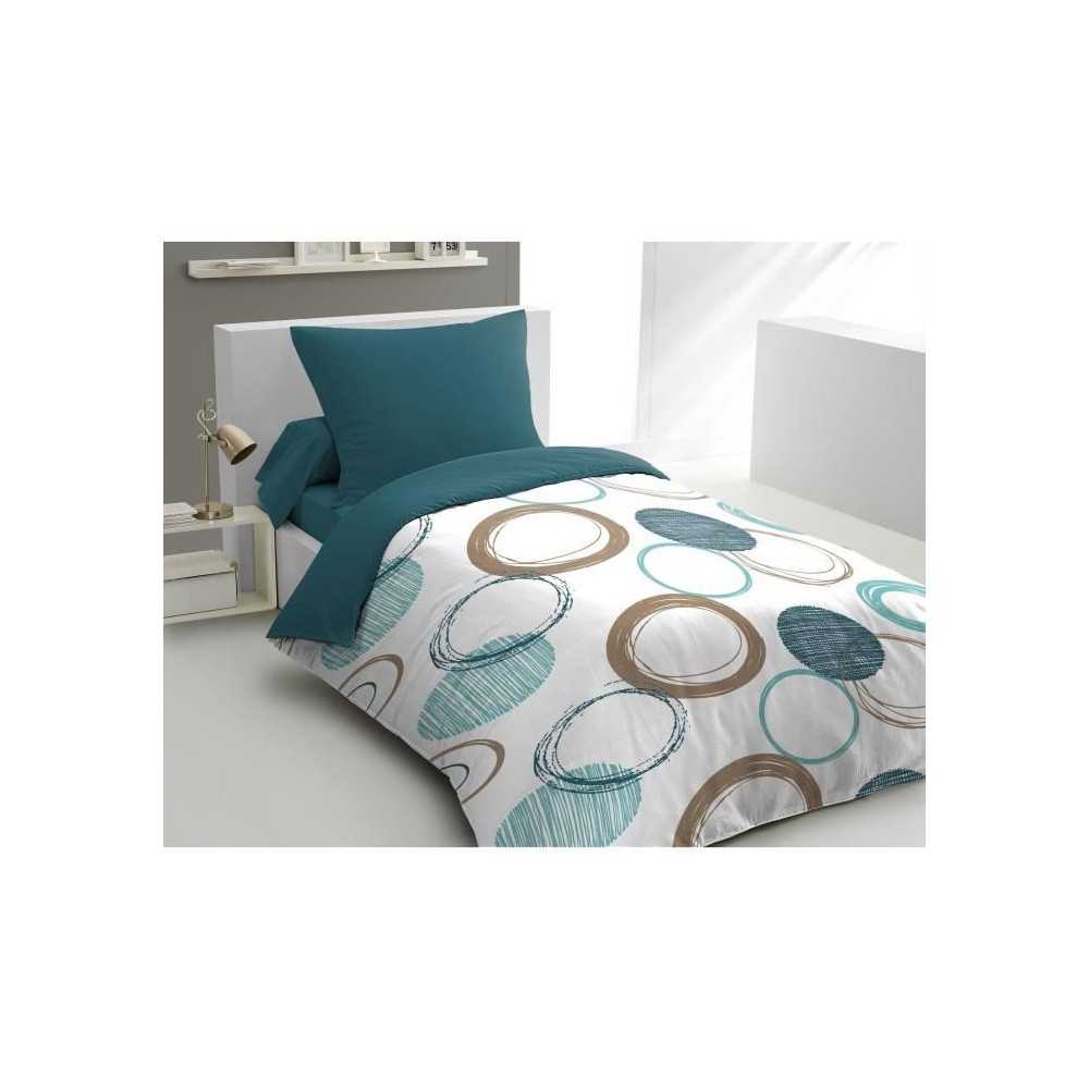 Parure de couette HOME LINGE PASSION Audace - couette 140 x 200 cm + 2