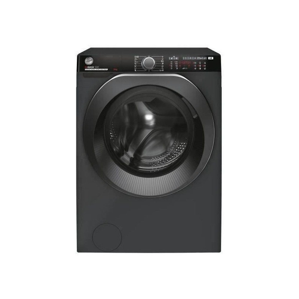 Lave-linge hublot HOOVER H-WASH 500 HWP49AMBCR/1-S - 9 kg - Induction