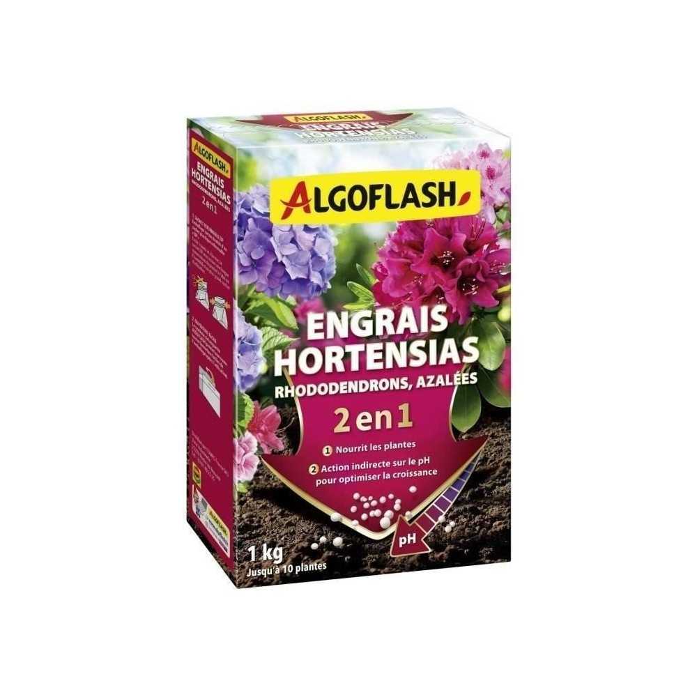 Engrais Hortensias, Rhododendrons et Azalées - ALGOFLASH NATURASOL -