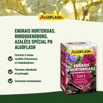 Engrais Hortensias, Rhododendrons et Azalées - ALGOFLASH NATURASOL -