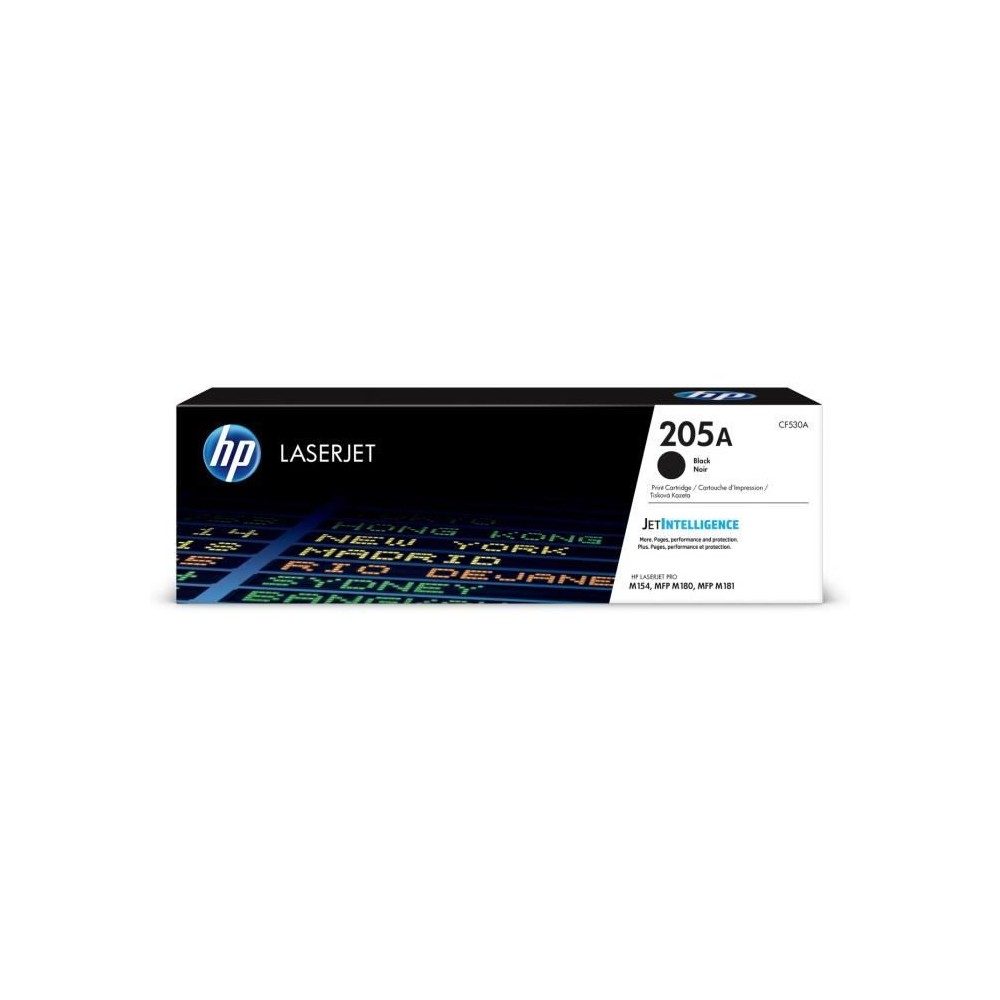 Cartouche de toner noir LaserJet authentique HP 205A pour HP Color Las