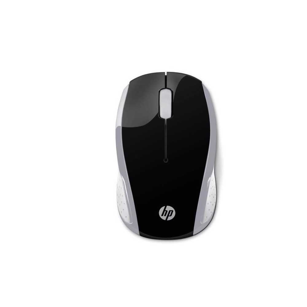 Souris sans fil HP 200 - Argent vif