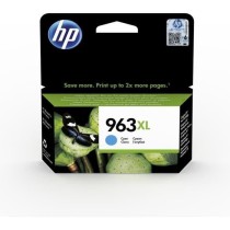 HP 963 XL Cartouche d'encre cyan grande capacité authentique (3JA27AE