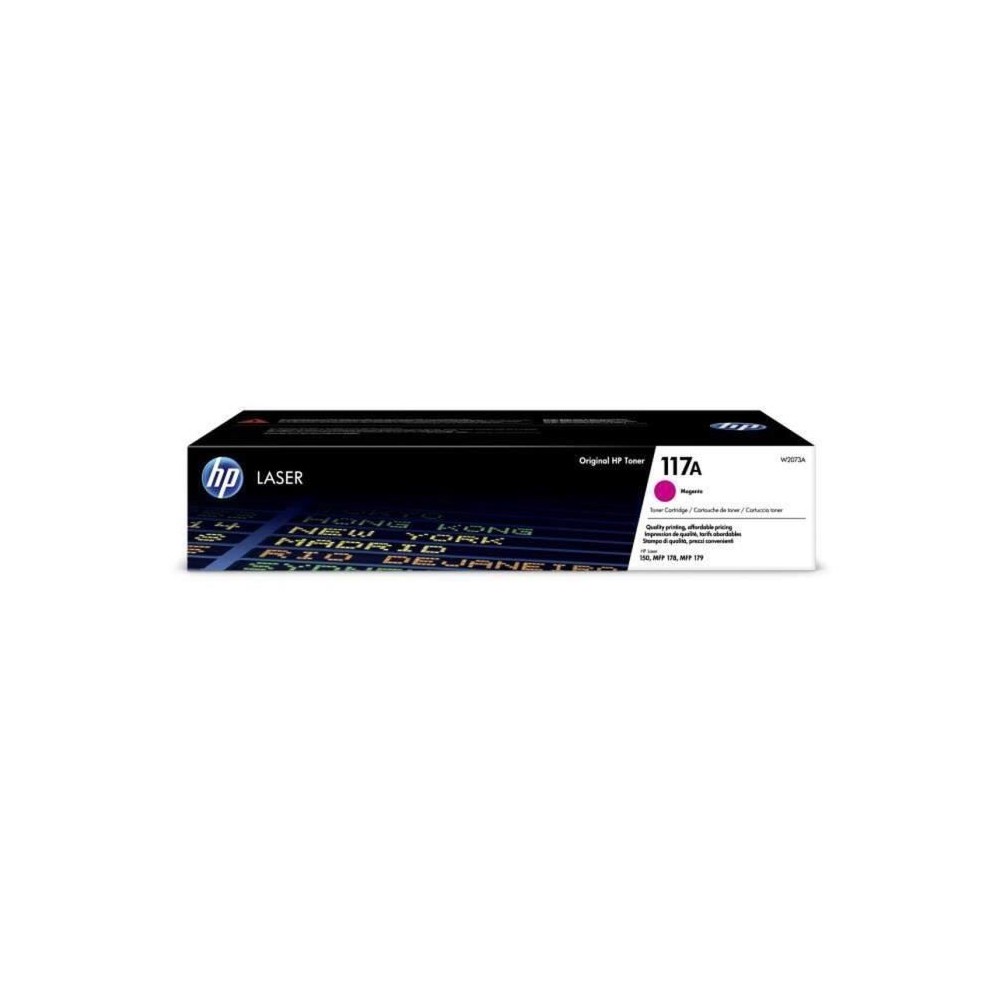 Cartouche de Toner Magenta Authentique HP 117A W2073A - HP Laser 150 /