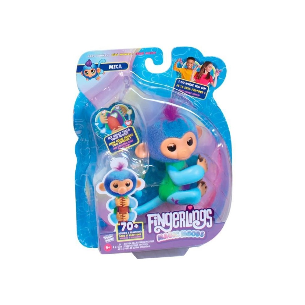 Fingerlings - LANSAY - Magic Moods Mica - Jeu de récré - Des 5 ans