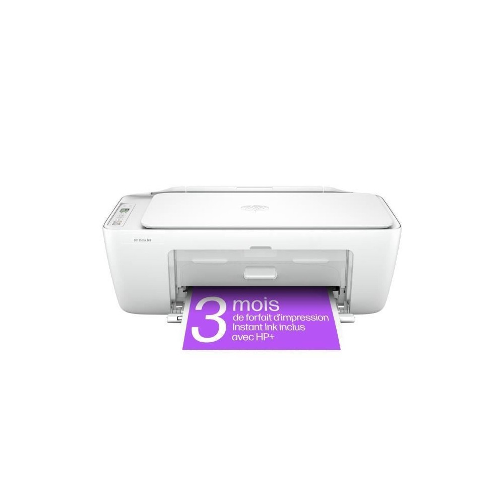 Imprimante tout-en-un HP DeskJet 2810e jet d'encre couleur - 3 mois d'