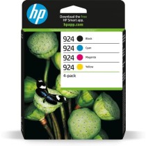 HP 924 Cartouche Encre Authentique Pack de 4 cyan, magenta, jaune, noi