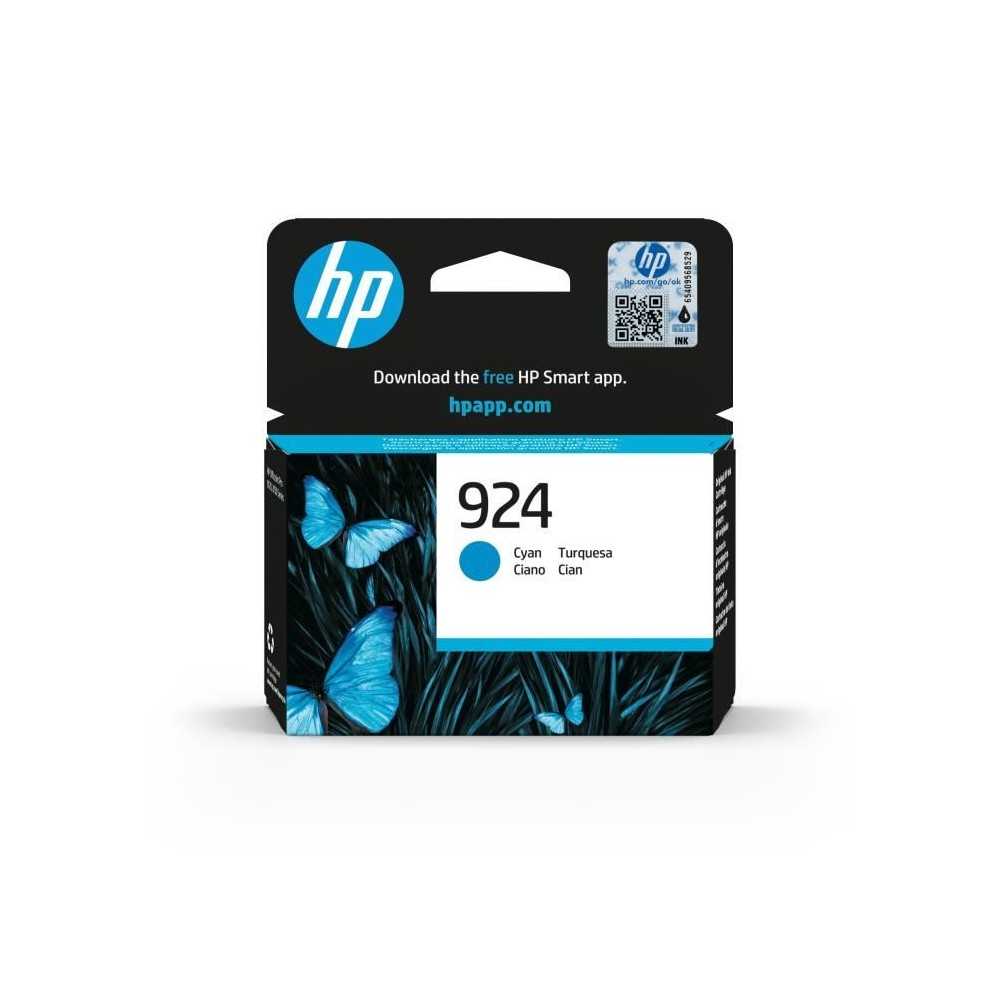 HP 924 Cartouche Encre Authentique cyan