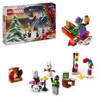 LEGO Marvel 76293 Calendrier de l'Avent Spider-Man 2024 - Cadeau Festif pour Enfants