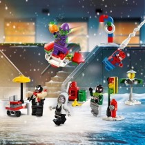 LEGO Marvel 76293 Calendrier de l'Avent Spider-Man 2024 - Cadeau Festif pour Enfants