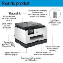 Imprimante HP OfficeJet Pro 9135e Tout-en-un Couleur Recto Verso, 3 mo