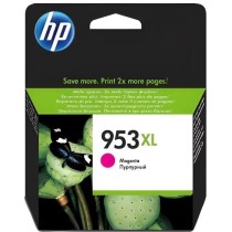 HP 953XL Cartouche d'encre magenta grande capacité authentique (F6U17