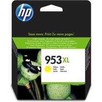 HP 953XL Cartouche d'encre jaune grande capacité authentique (F6U18AE