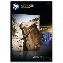 Papier Photo Brillant HP - 20 feuilles A3 - Compatible avec HP Photosm