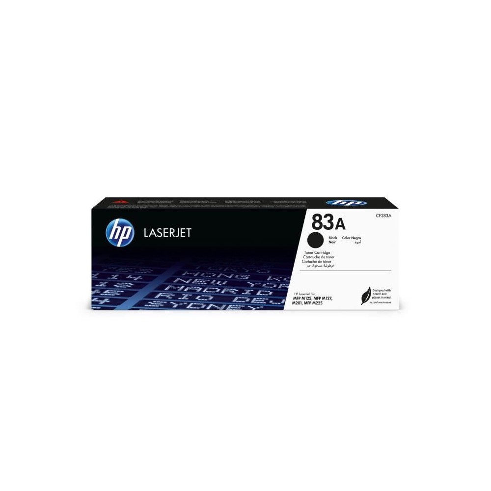 Cartouche de toner noir LaserJet authentique HP 83A - HP LaserJet Pro