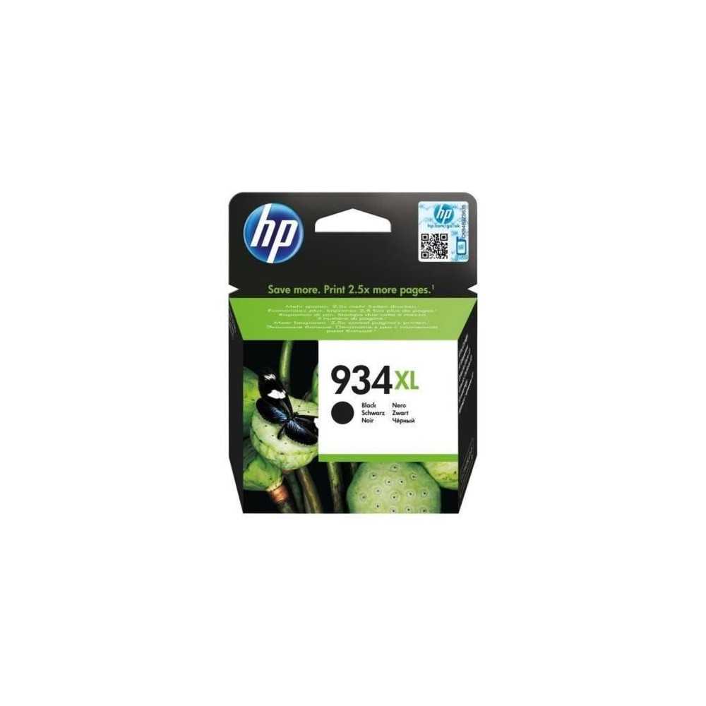 HP 934XL Cartouche d'encre noire grande capacité authentique (C2P23AE