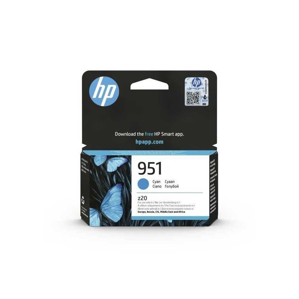 HP 951 Cartouche d'Encre Cyan Authentique (CN050AE)