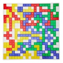 Mattel Games - Blokus - Jeu de Société - 7 ans et + BJV44