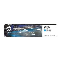 HP 913A Cartouche d'encre cyan PageWide authentique (F6T77AE) pour HP