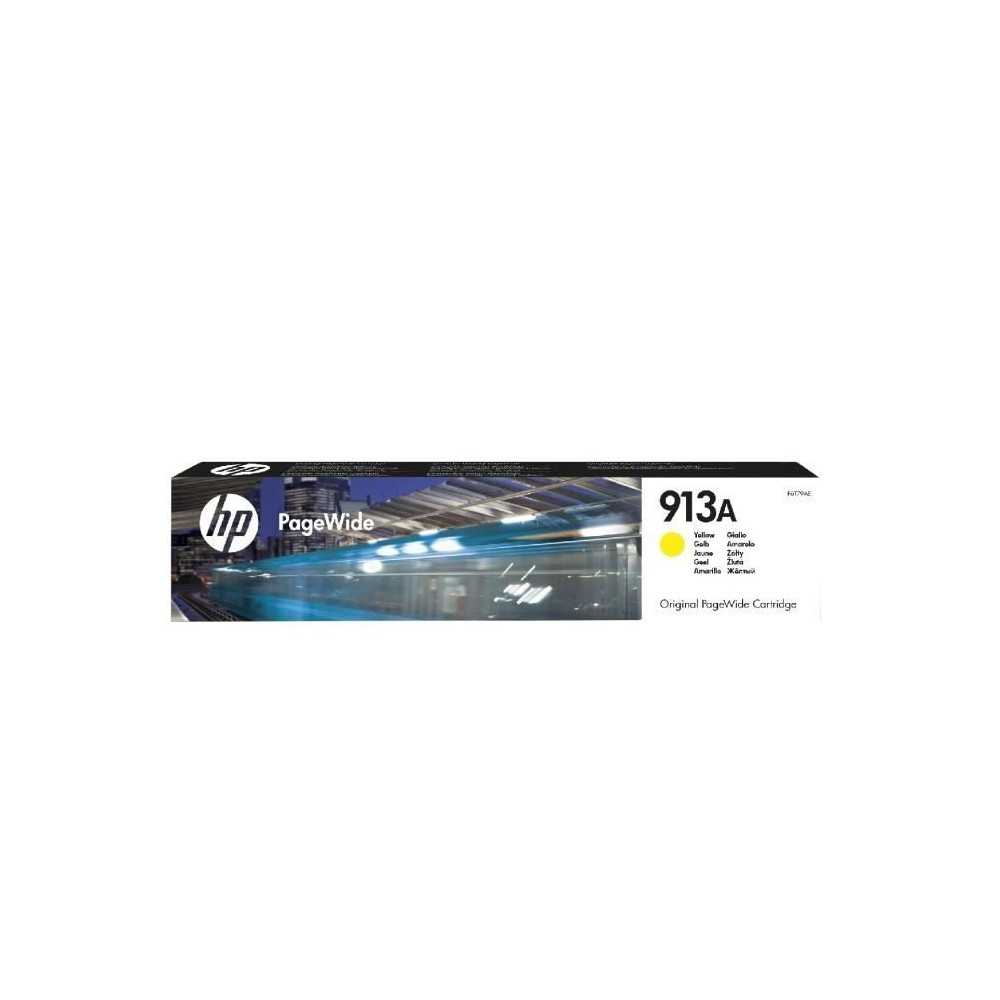 HP 913A Cartouche d'encre jaune PageWide authentique (F6T79AE) pour HP