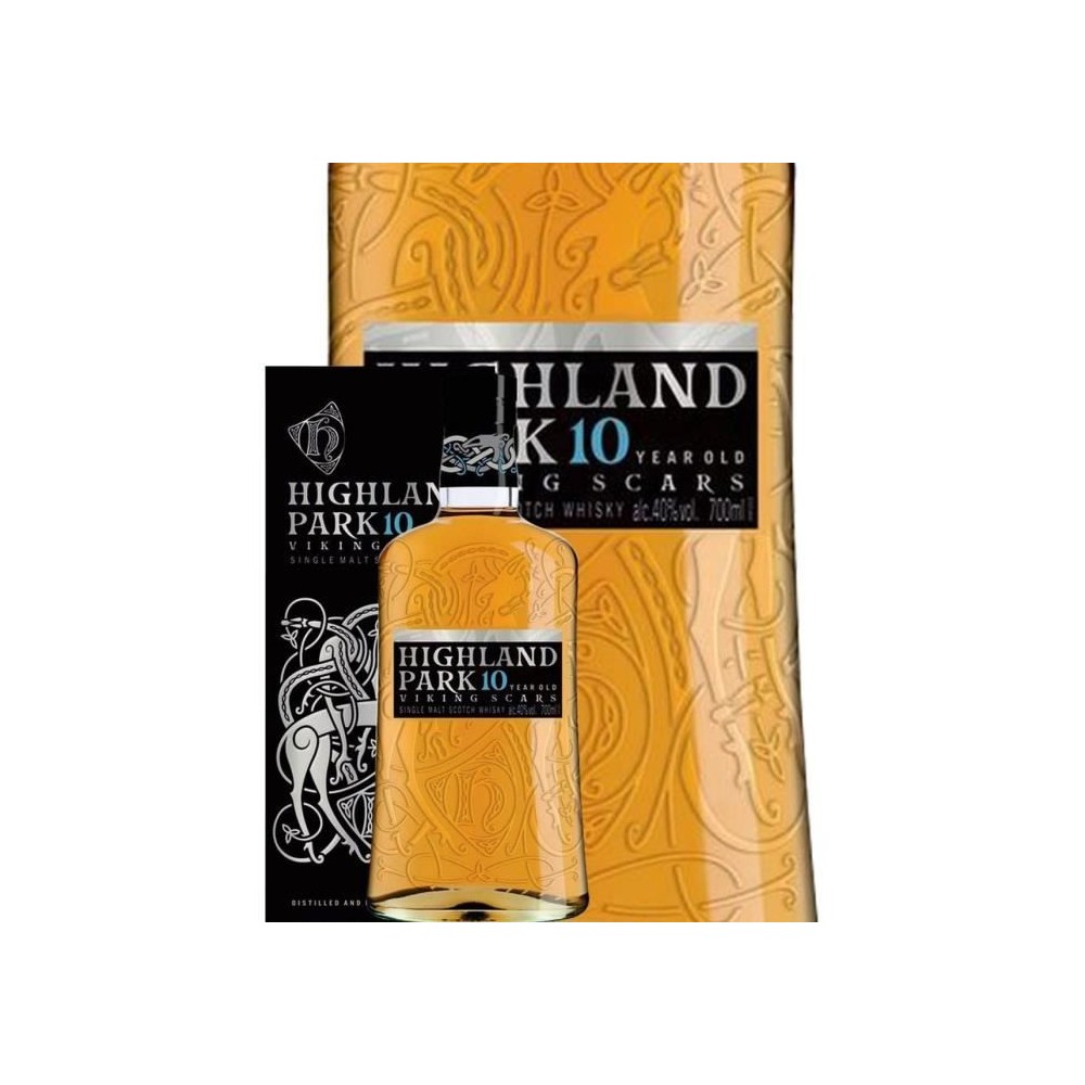 Highland Park - 10 ans - Single Malt Whisky - 40% - 70 cl