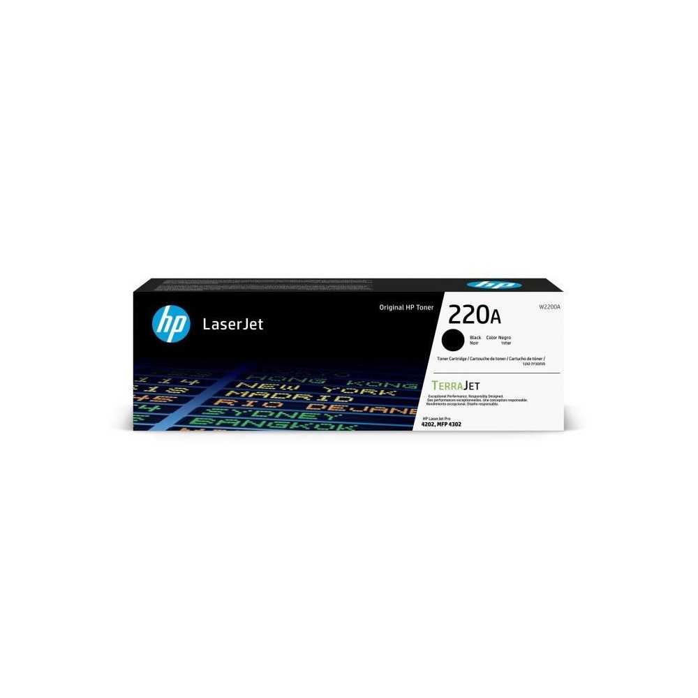 Cartouche de Toner HP 220A Noire Authentique (W2200A) pour HP LaserJet