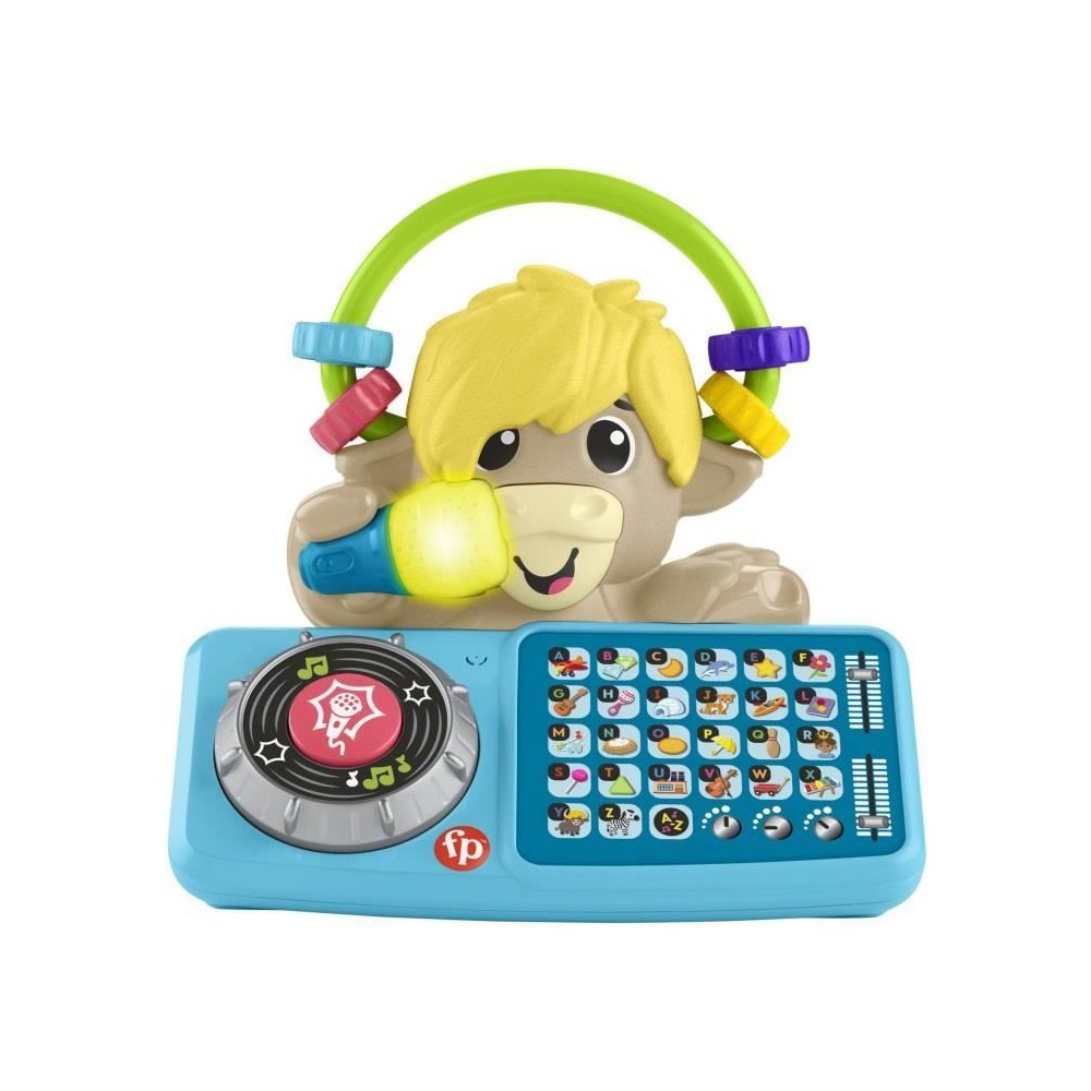 Fisher-Price-Link Squad Yack Lettres-Jouet d'éveil musical HYK96