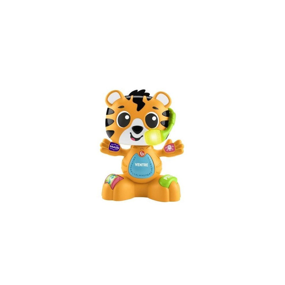 Fisher-Price-Link Squad Tigre Parties du Corps-Jouet d'éveil musical HYL00